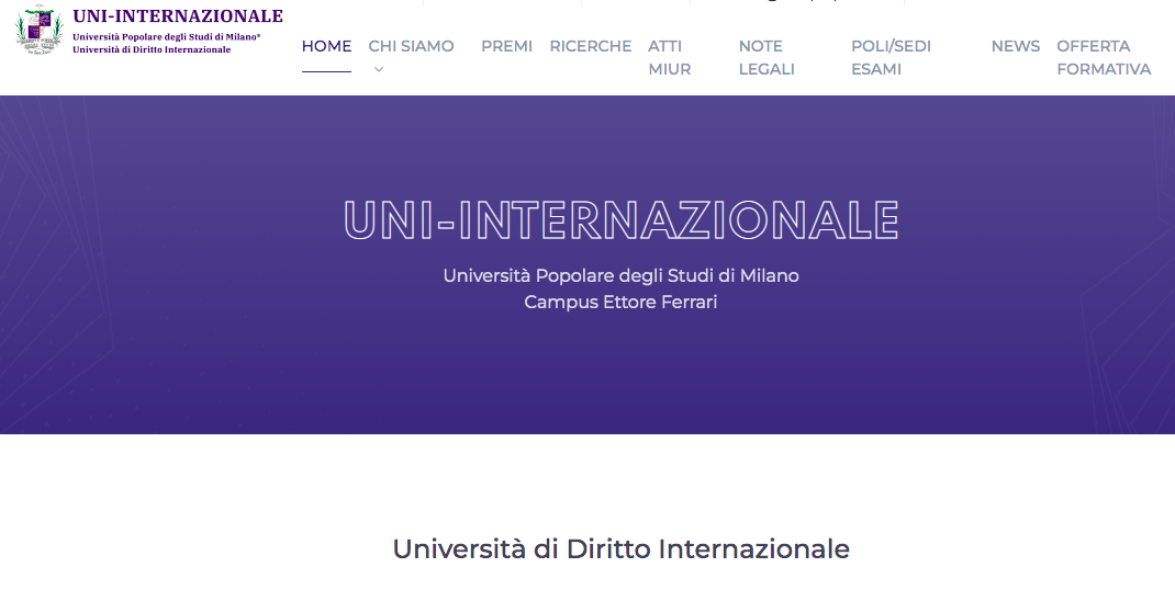 Il Miur ha riconosciuto l’Università Popolare di Milano