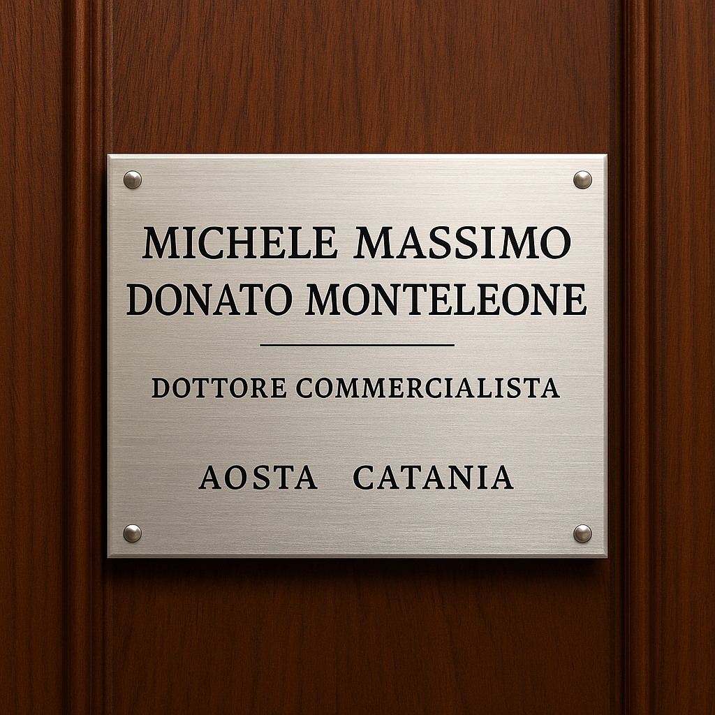 Le attività del commercialista Michele Massimo Donato Monteleone